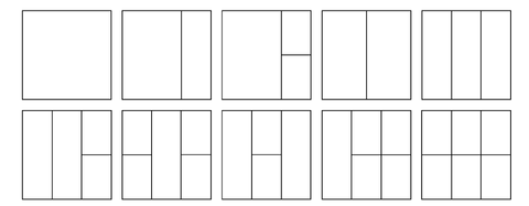 Inndelinger mulige for Finncont Modul